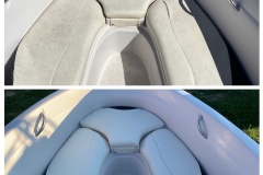 boat furniture repairs before & after