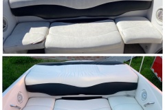 boat furniture repairs before & after