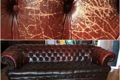 Leather restoration
