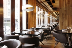 Kafe Kresla restored leather restaurant furniture