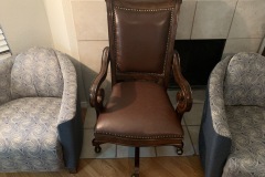 leather chair - after